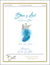 Blanco y Azul Handbell sheet music cover
